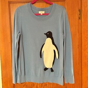 LOFT Soft Blue Knit Sweater